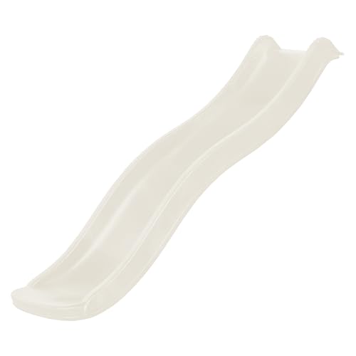 AXI Sky175 Rutsche mit Wasseranschluss Creme - 175 cm | Anbau Element für Kinder Spielturm/Spielhaus/Stelzenhaus | Wasserrutsche/Anbaurutsche für Podesthöhe 90 cm