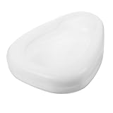 PartyKindom Toilet for The Elderly Bedridden All Men Raised Bedpans Patient Seniors Bed Adults Females Elderly Bedpan Heavy Duty Bedpan Elderly Male Bedpan Plastic White