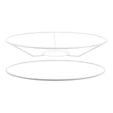 Look elegante: il design vintage dell'anello per la cornice del paralume fai-da-te aggiunge un tocco elegante e sofisticato, molto utile, cornici per paralumi in filo metallico, cornice per paralume rotonda