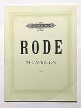 Rode 24 Caprices ローデカプリース24 バイオリン Pierre Rode - 24 Caprices for Solo Violin, Op. 22 - YouTube