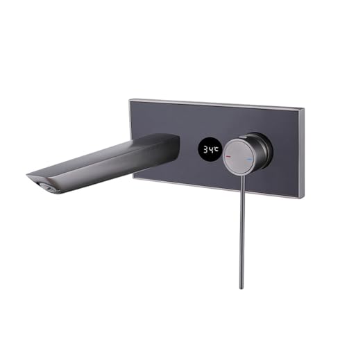 Robinetterie LED murale de baignoire pour une ambiance spa à la maison