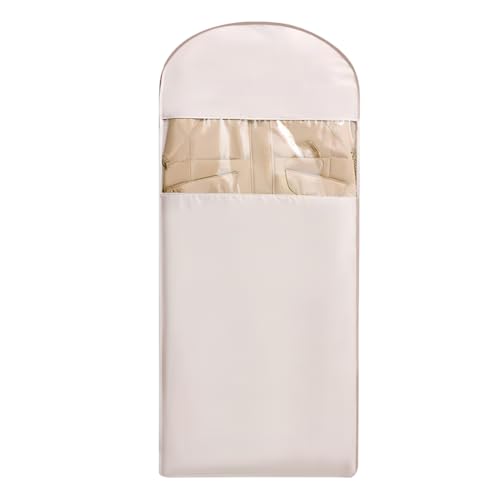 Hanging Garment Bag,Polyester Clothes Covers for Clothes Shirt Jacket Suit Sweater Winter Coat Storage (58 * 130cm)