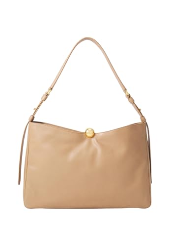 Furla Mujer Bolso De Hombro Cuero Marrón Claro Talla Única