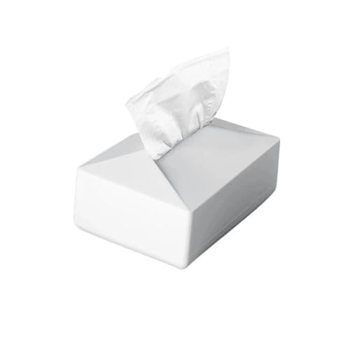 Boîte à mouchoirs en tissu premium pour intérieur Tesla gris