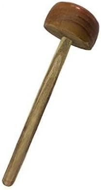Traditioneller Handmixer Ghotna aus Holz, 30,5 cm, Braun
