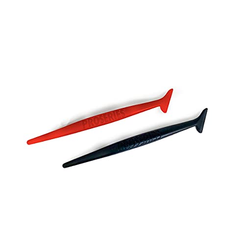 PROSERIES PROFINISHER Car Wrap Tuck Tool Set: Ergonomic Precision Finishing Tools, Vinyl Wrapping & Signage - Includes Red Soft & Black Hard Flex Finishers for Professional Quality Results