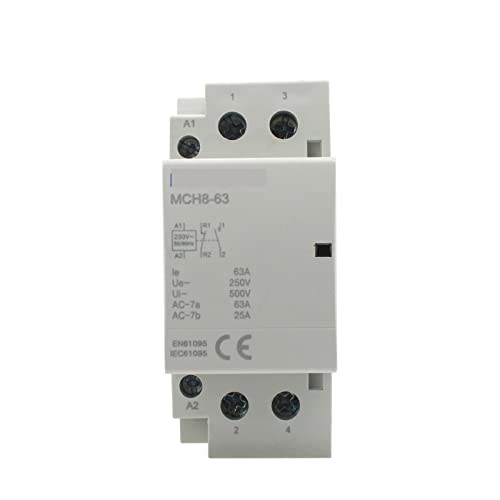 Contacteur modulaire AC MC H8-63 eviter surchauffe tableau electrique charge 63A 2P 2NO 230V