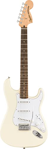 Image of Fender Squier Affinity Stratocaster, Laurel - Olympic White