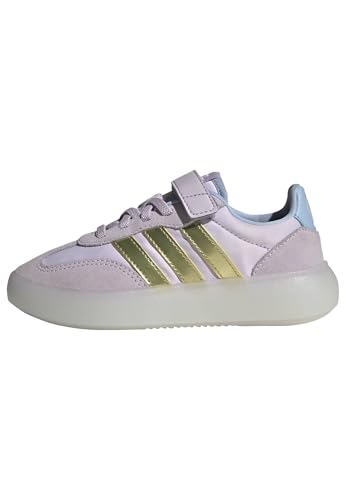 adidas Unisex Kinder Disney Frozen BARREDA Decode Shoes Children Ice Lavender/Gold met./Glow Blue 32 EU