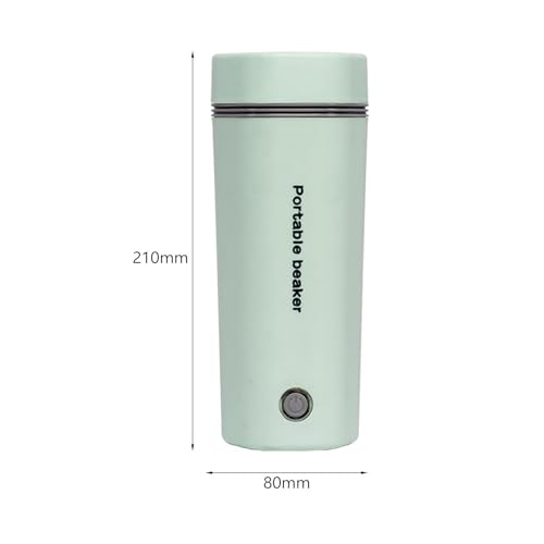 Hervidor eléctrico de viaje de 12V verde portátil ideal para café caliente en tu coche 8