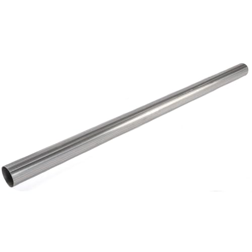 JEGS 2.5� OD Aluminized Exhaust Tubing | 4-Feet Length | 16-Gauge | Seam Welded | Straight | Heavy-Duty Construction