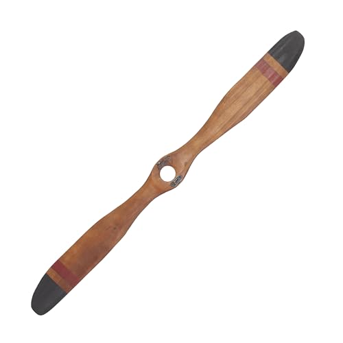 Deco 79 92671 Wood Airplane Propeller Home Decor 2 Blade Wall Sculpture thumb #2