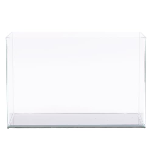 Curved Garden Tank Panorama | Kleines Aquarium aus Glas | Nano Glasbecken | Premium Aquascaping Aquarien | 15 Liter - 36x19x23cm