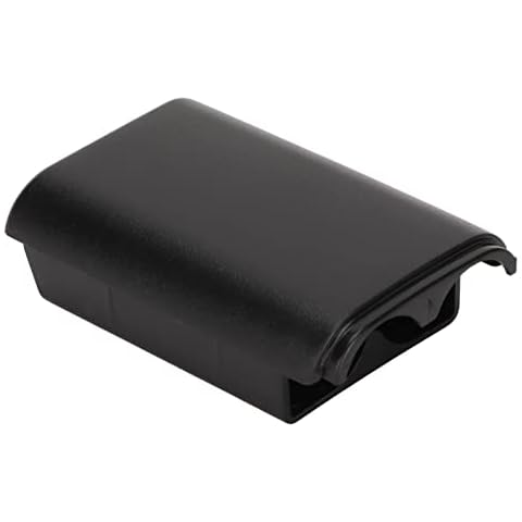 Annadue Ersatz-Akku-Abdeckung Shell Shield Case für Xbox 360 Wireless Controller(Schwarz) Cover