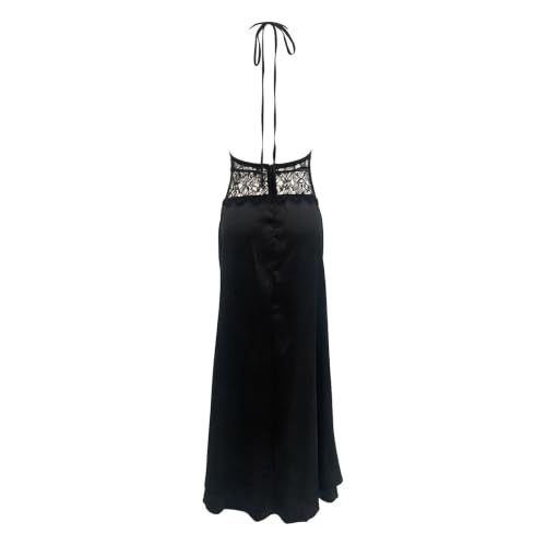 Robe longue fleurie rouge patchwork pour femme chic et tendance