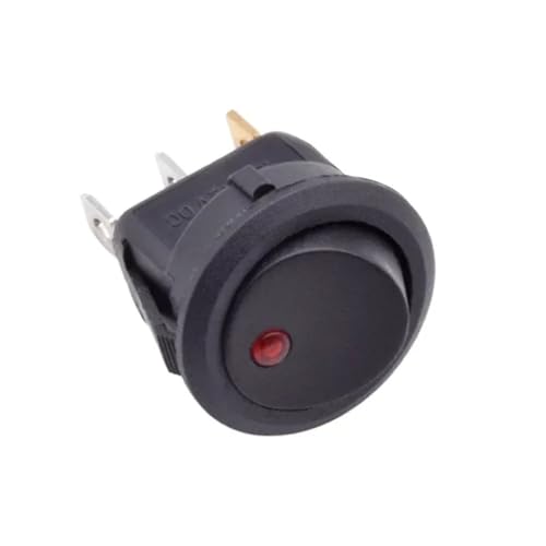 Interruptor redondo KCD1-101 de 20mm para sustituir botones estropeados