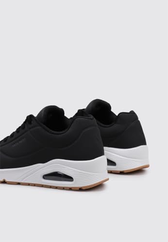 Skechers Uno Stand On Air Baskets Homme, Noir Black Durabuck Trim Blk, 39.5 EU