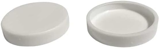 Wrought Iron 1 5/8'' Chair Glide Disk Caps (24, Black)