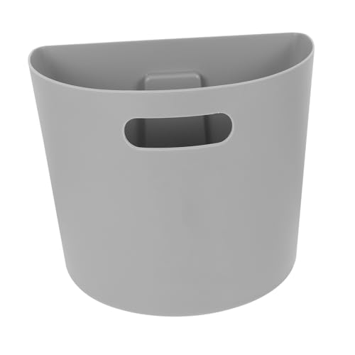 Caneca de basura colgante gris para pared Alipis