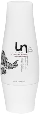 unwash Hydrating Hair Masque - Deep Conditioning & Restorative Hair Treatment for Damaged, Dry & Colored Hair, Sulfate & Paraben Free, Made w/Argan and Coconut Oils, 6.4 Fl Oz