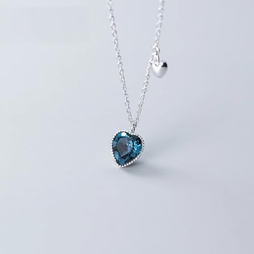 Collier Pendentif Coeurs Romantiques en Argent Cadeau Idéal pour Femme et Amie - 3