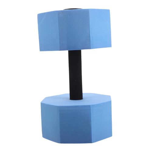Kisangel Water Exercise Dumbbells: Aquatic Exercise Dumbell - Foam Pool Weights - Water Fitness Barbells Equipment - For Sports Aquatic Exercises