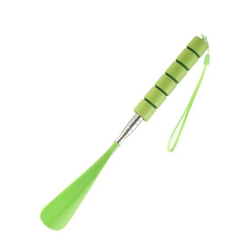 Chausse-pied long en plastique avec crochet incurvé pour chaussures