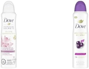 Dove Nourishing Secrets Antiperspirant Dry Spray Lotus Flower Sce...