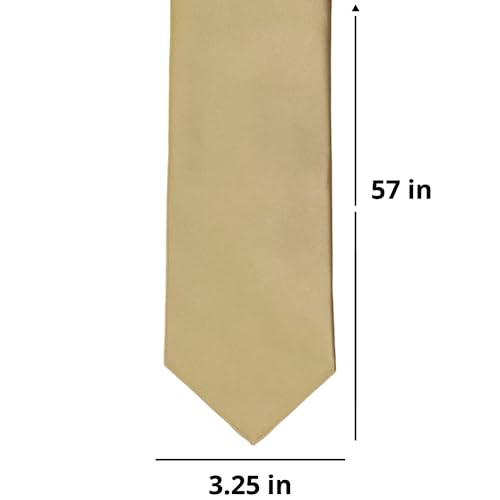 Image of tiemart Premium Solid Color Necktie