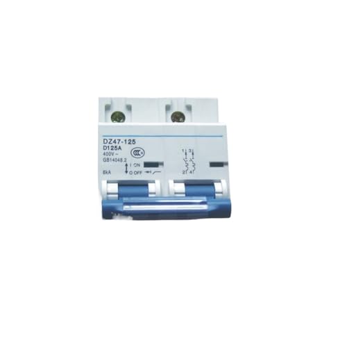 Disjoncteur 2P 125A petit disjoncteur bipolaire 240V 415V pour coffret et tableau modulaire