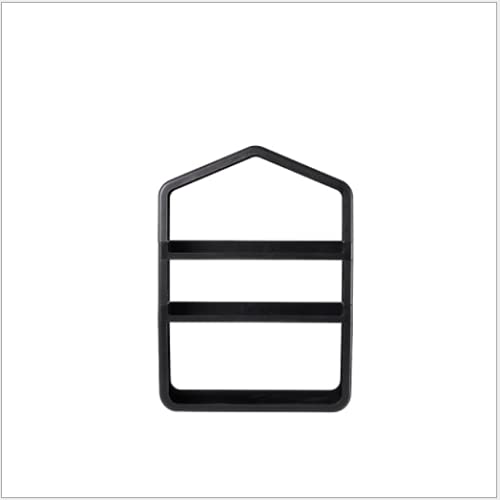 Aijuke wandmontiertes Duschregal ungebohrter Duschkorb aus Kunststoff mehrschichtiges Kosmetikregal Waschtischregal Regal geeignet für Badezimmer, Toilette, Schminktisch, Schminktisch, Waschküche Cover