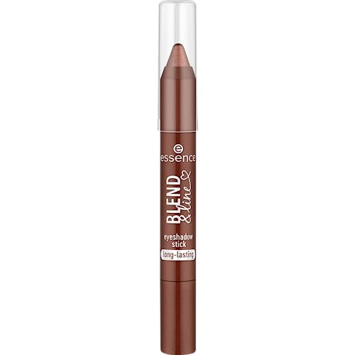 essence blend & line eyeshadow stick longlasting highly pigmented with oils shimmery metallic (1.8g)
