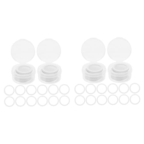 NULYLU 120 pcs Flute Diaphragms Replacement Membranes Durable Supplies for Guitar Ukulele and Musical Instruments Easy to Store and Carry Practical