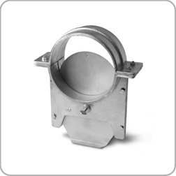 Blast gate Damper, 100mm Diameter, Woodworking ducting, dust, Sawdust Extraction
