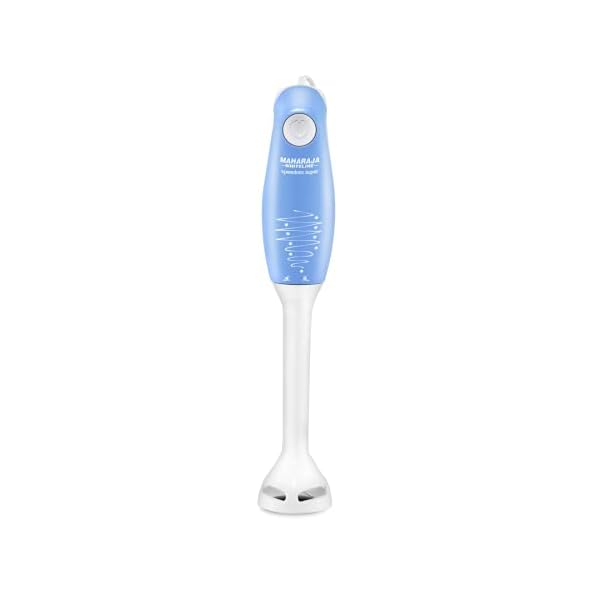 Maharaja Whiteline HB-129 175 Watt Hand Blender, Stainless Steel Blades, Long Lasting Performance With 175W Motor…