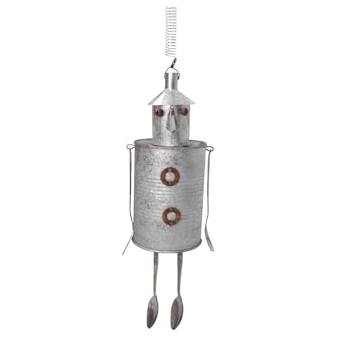 Sunset Vista Designs 14378 Small Tin Man Bouncy Hanging Decoration,12x4 Cover