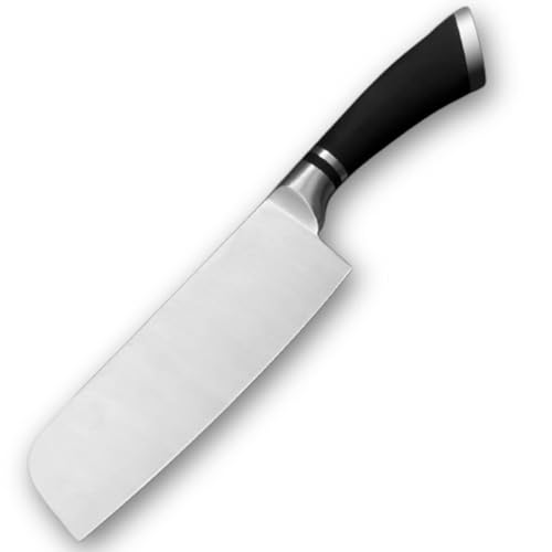 Image of Knife, Butcher Knife, Meat Cleaver Knife Chopping, Cooking Chef Butcher Knife, Sharp Santoku Knives, Kitchen Tools Utensils Nakiri, Blade 12 in (Pack of 1)