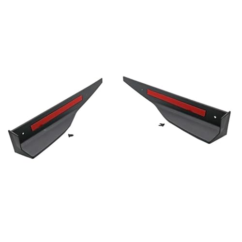 Faldones laterales para Ford Mustang Roush 15-17 extensiones negras de carrocería en dos piezas 1