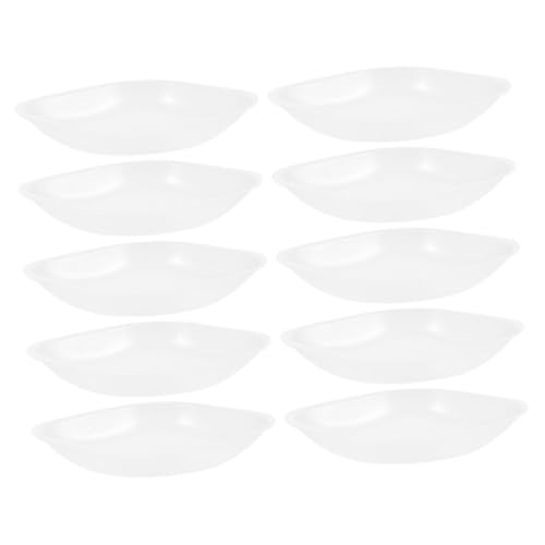 SOESFOUFU Non-Slip Aluminum Weighing Trays Pcs Flat Bottom Weighing Dishes for Laboratory Reusable Pans