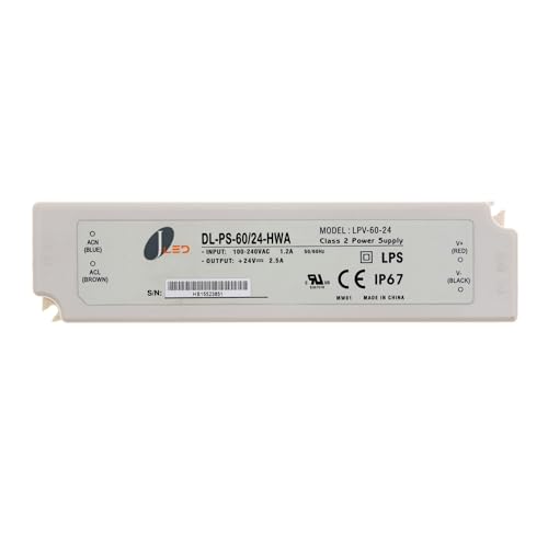 Image of Accessory - 60 Watt 24 Volt LED Hard-Wire Power Supply