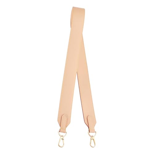 Image of Genuine Vachetta Leather Shoulder Bag Strap Crossbody Replacement for Neverful Tote Bag(APRICOT-Width:1.5in&Length:37.8in)