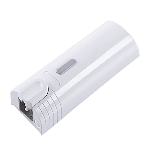 Unomor 1pc Wall-Mounted Liquid Soap Dispenser Refillable Hand Press Soap Holder for Versatile for Shampoo Conditioner Lotion and Gel White