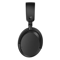 Sennheiser ACCENTUM Wireless Noise Cancelling Bluetooth Headphones, 50 Std. Akkulaufzeit, hybrides ANC, 24/7 Komfort, Over Ear Headphones, kabellose Bluetooth Kopfhörer für die Schule, Reisen, Schwarz – Ansicht 2