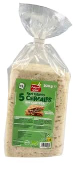 Pan de Molde 5 Cereales sin Corteza, BIO, 300 g. Pack de 2