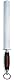 F. Dick 7650428 Multicut-Stahl, flach, fein geschnitten 27,9 cm, Schleifstahl