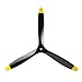 3 Blade RC Propeller 22Ã—10 Beech Wood RC Plane Propeller for Gasoline Engine Airplane
