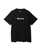 [スノーピーク] Tシャツ Soft Cotton Logo Short Sleeve T-Shirt size S BLACK TS-25SU401フェス キャンプ アウトドア