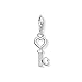 Produktbild Thomas Sabo Charm mit Verschluss für Damen aus Sterlingsilber 925/1000, Einheitsgröße, Sterling-Silber, Kein Edelstein