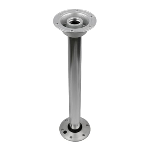 Junterone Pieds de Table RV à Hauteur Fixe Pieds de Table RV Amovibles en Alliage D'Aluminium pour Remplacement de Yacht de Bateau RV