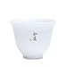 Tazza da tè Kung Fu Tazza da tè in Ceramica Fatta A Mano Set da tè in Porcellana Bianca Tazza Singola per Uso Domestico Zen Flower God Cup Piccola Tazza da tè Set da tè Fatto A Mano Piattino